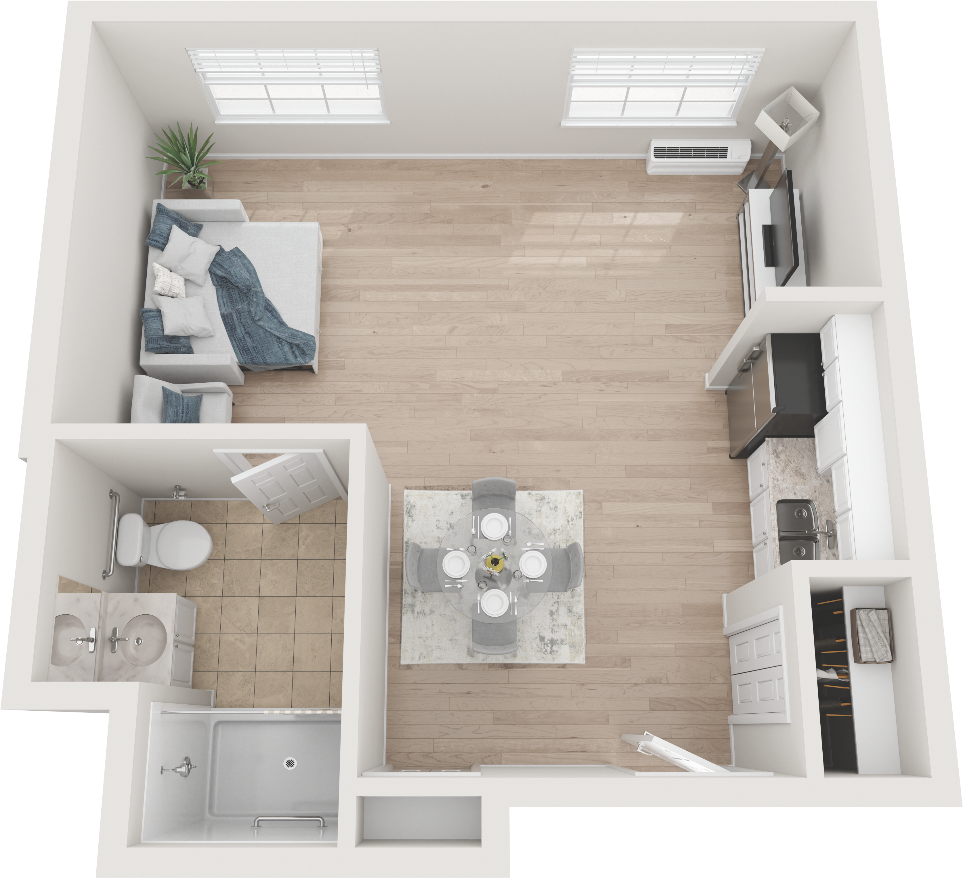 Suite floor plan