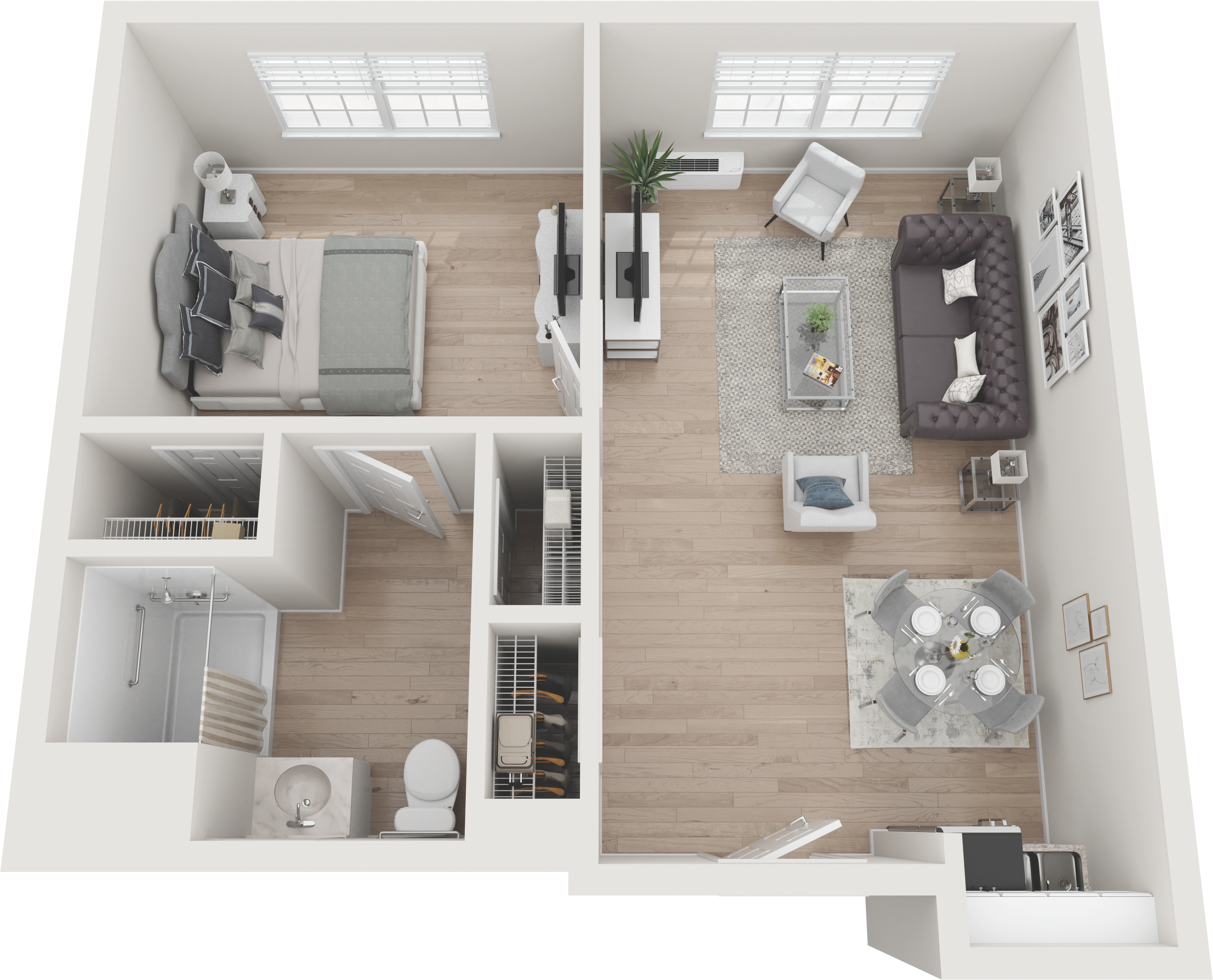 Suite floor plan