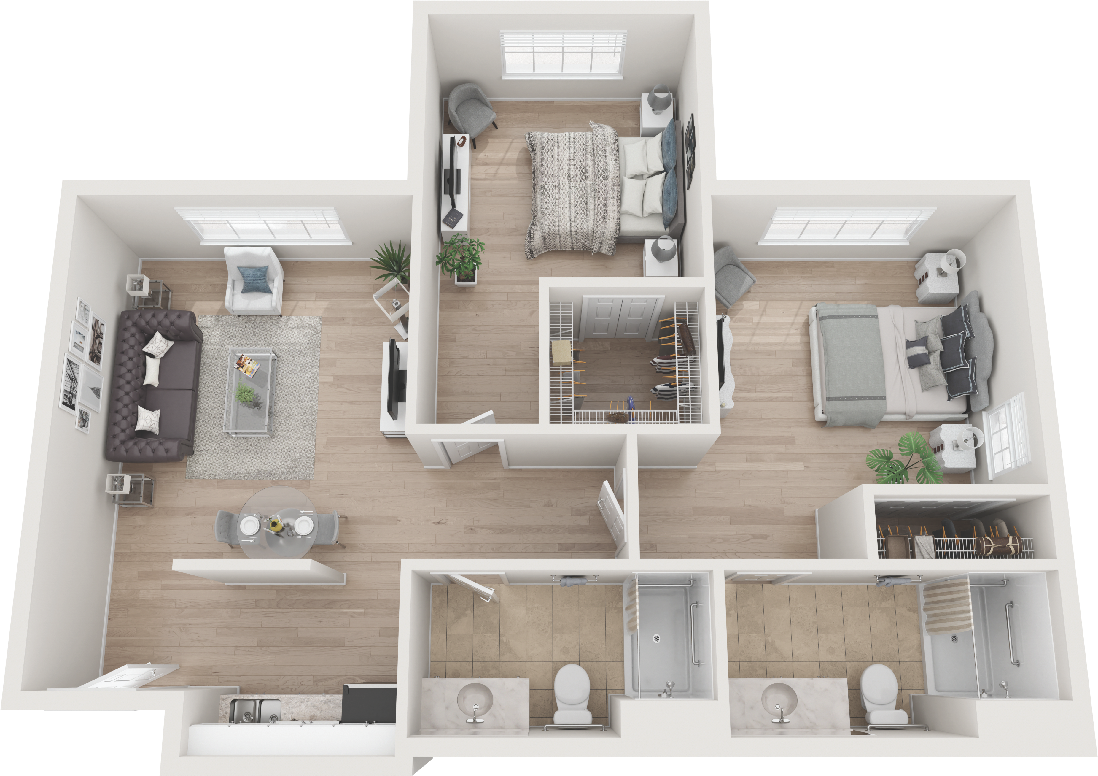 Suite floor plan